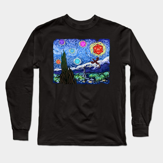 Tabletop Gaming Long Sleeve T-Shirt by Linco